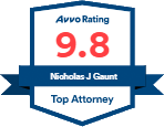 Avvo 9.8 Nicholas J Gaunt