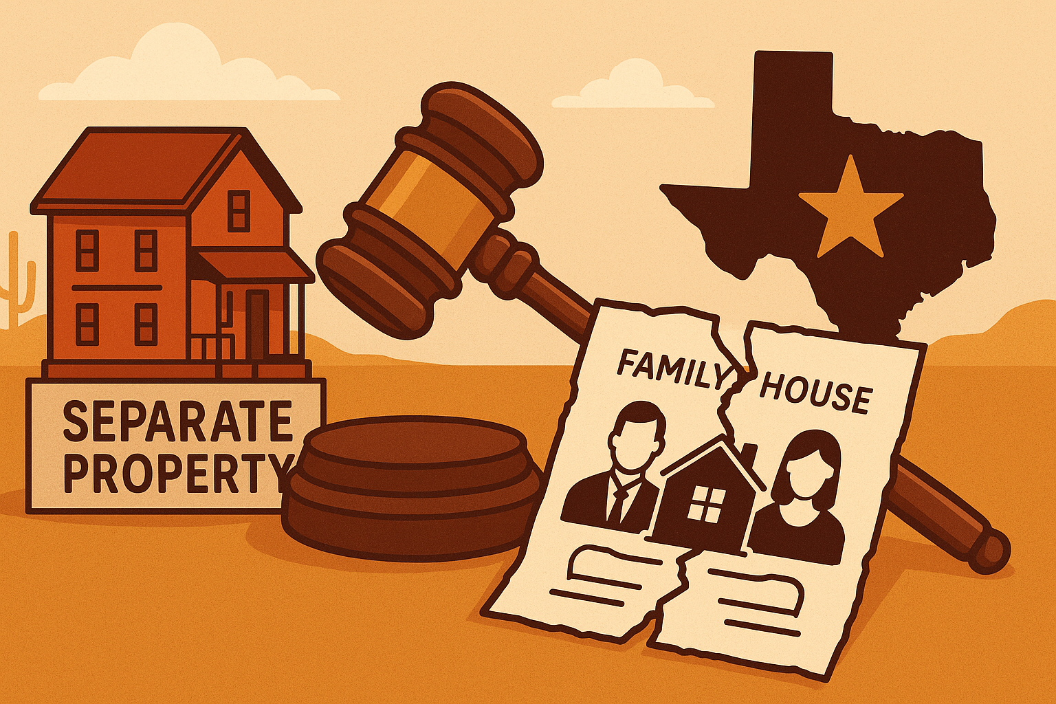 Separate assets that must be defended in a Texas divorce