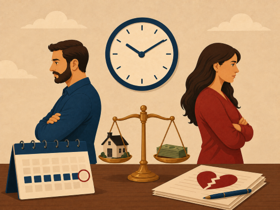 Image representing a Texas couple going through a divorce.