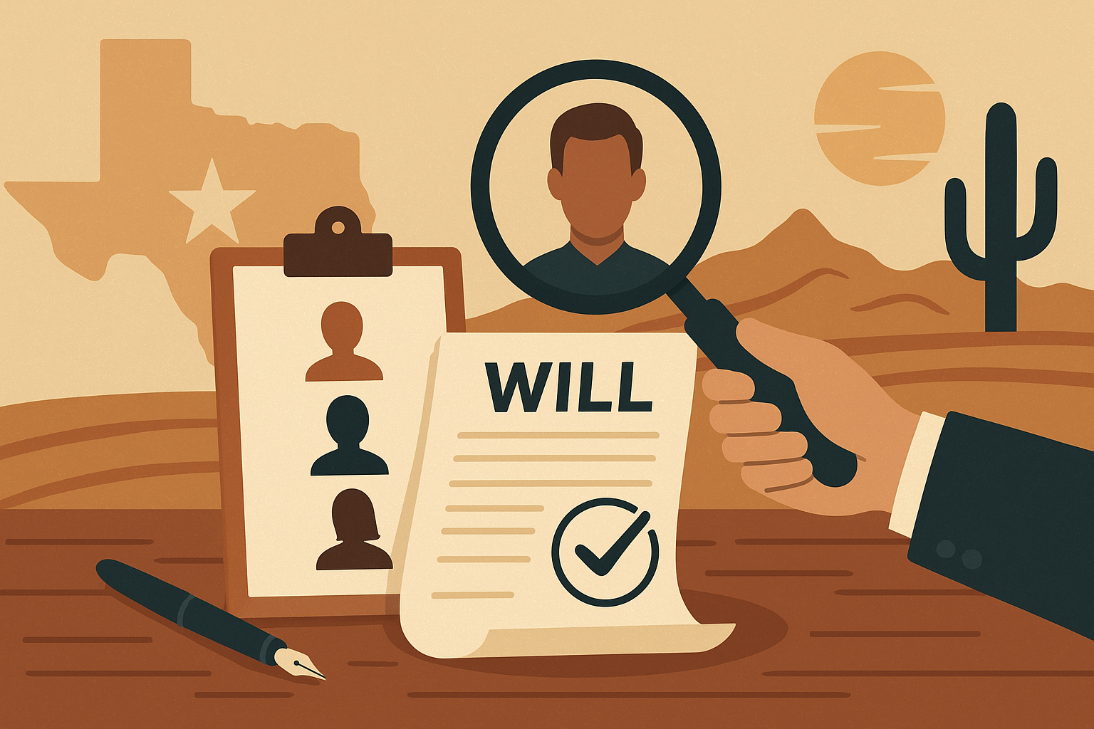 A Texas man searching for a good executor for his estate