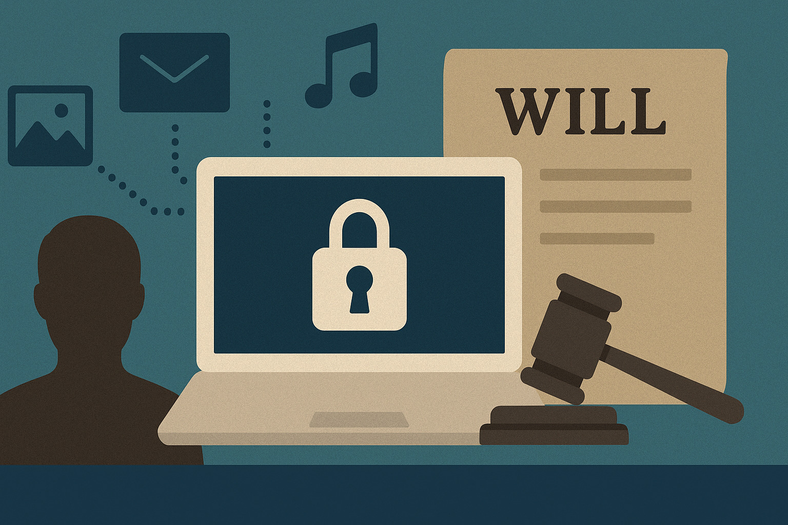 Digital assets included in a Texas will