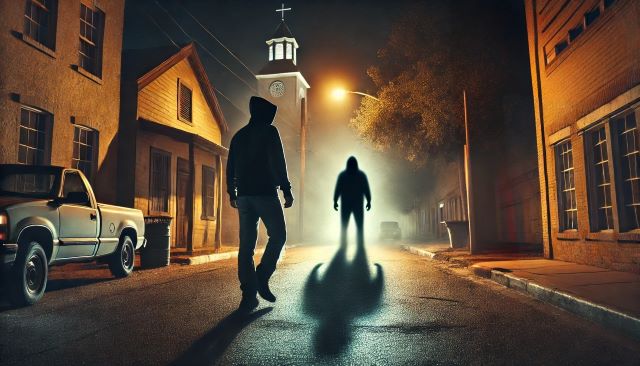 A Texas man prepared to use self-defense.