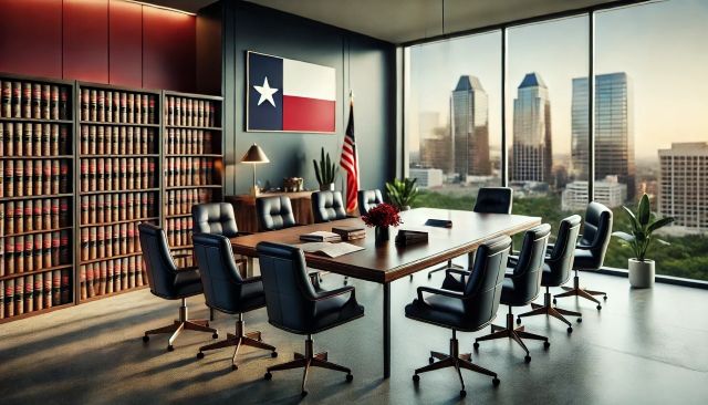 Texas attorney office space where collaborative divorces are discussed.
