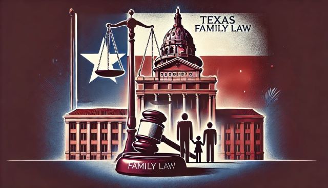 Image representing family law in Texas.