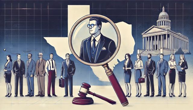 Image representing finding the right attorney for you in Texas.