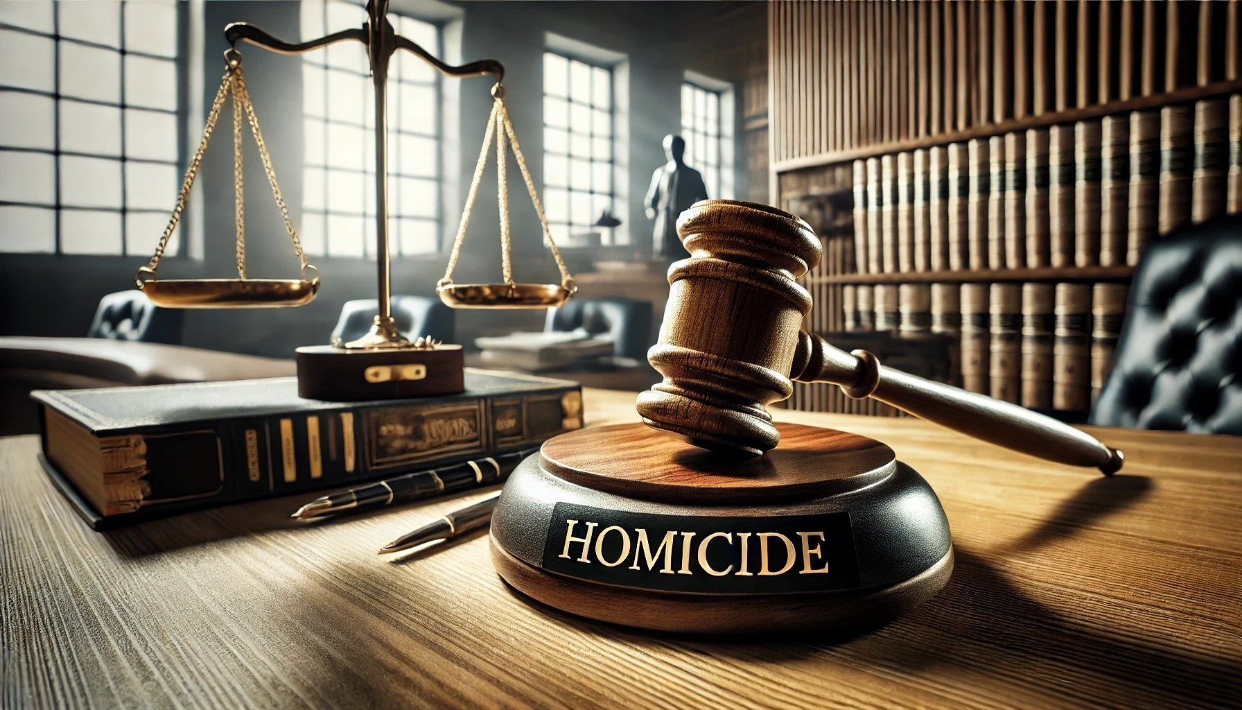 Gavel falling in a Texas homicide case