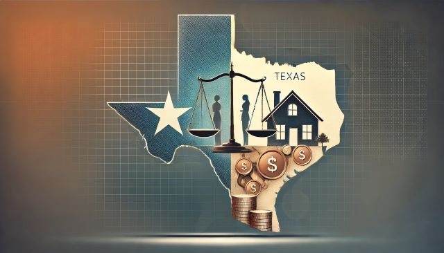 Image representing the primary factors that impact your divorce case in Texas.
