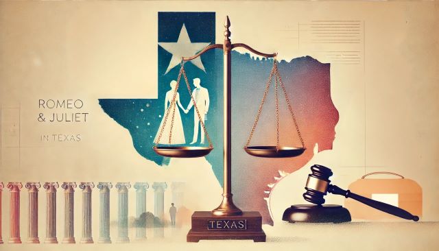 Image representing Romeo and Juliet law in Texas.