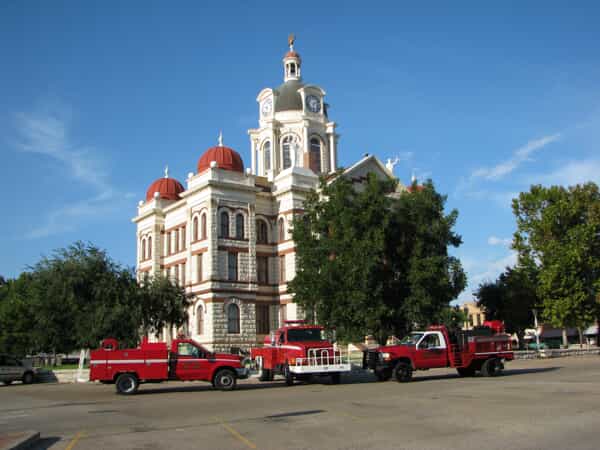 Coryell County Courthouse in Gatesville TX
